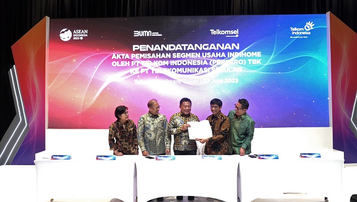 Kementerian BUMN Dukung Akta Pemisahan Segmen Usaha, Integrasikan IndiHome ke Telkomsel