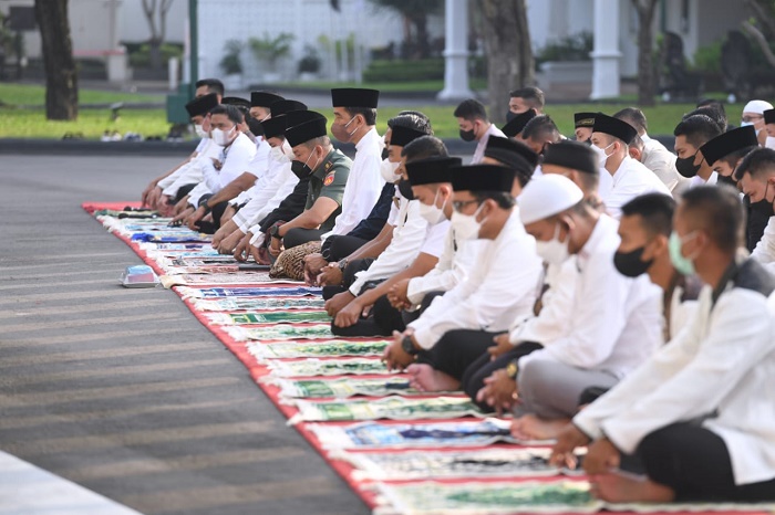 Presiden Salat Idulfitri di Istana Yogyakarta, Khatib Ajak Umat Perkuat Solidaritas Kemanusiaan