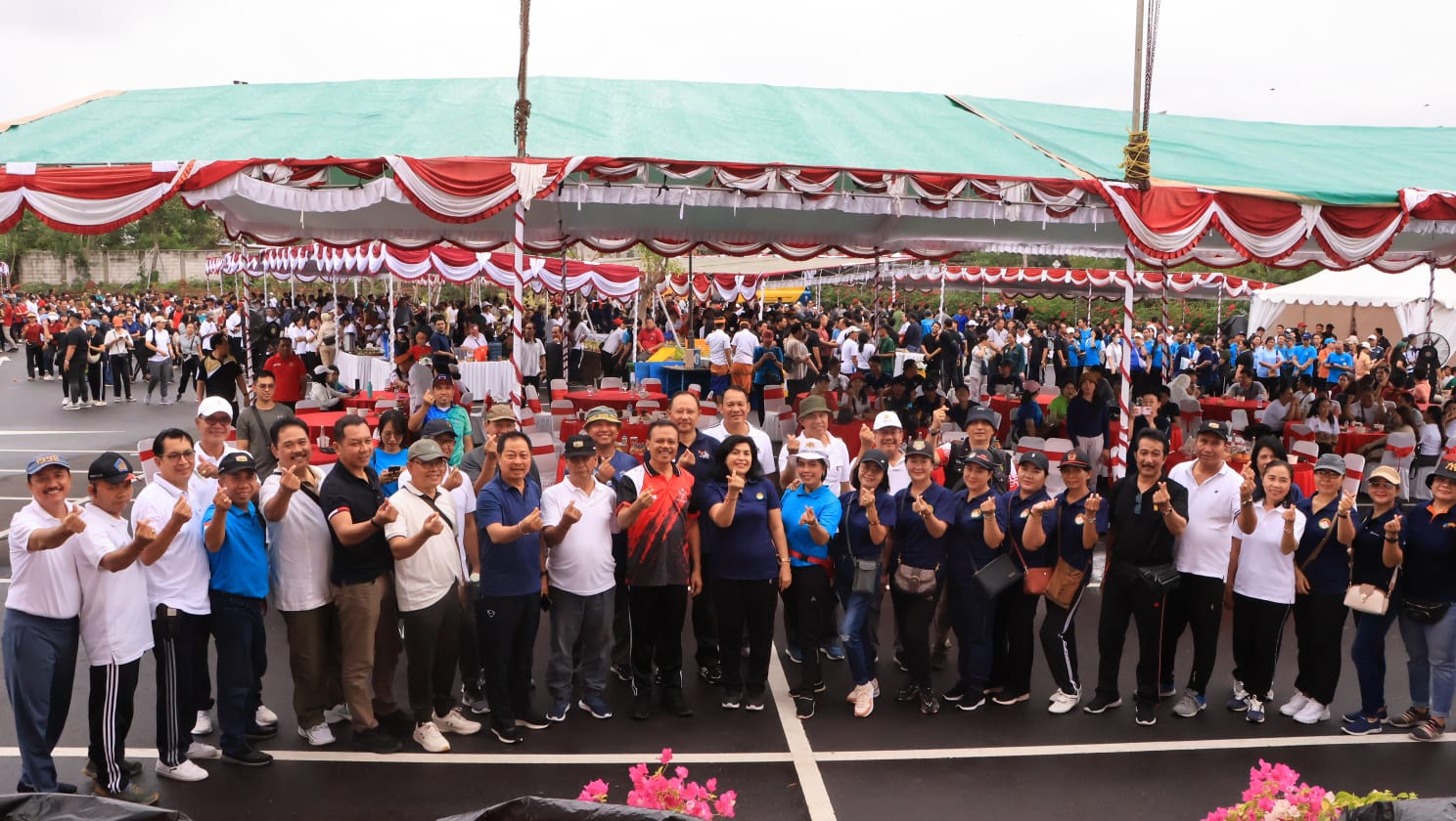 Sekda Dewa Indra Pimpin Jalan Sehat HUT ke-66 Provinsi Bali di Tahura Ngurah Rai, Tekankan Pentingnya Kebersamaan