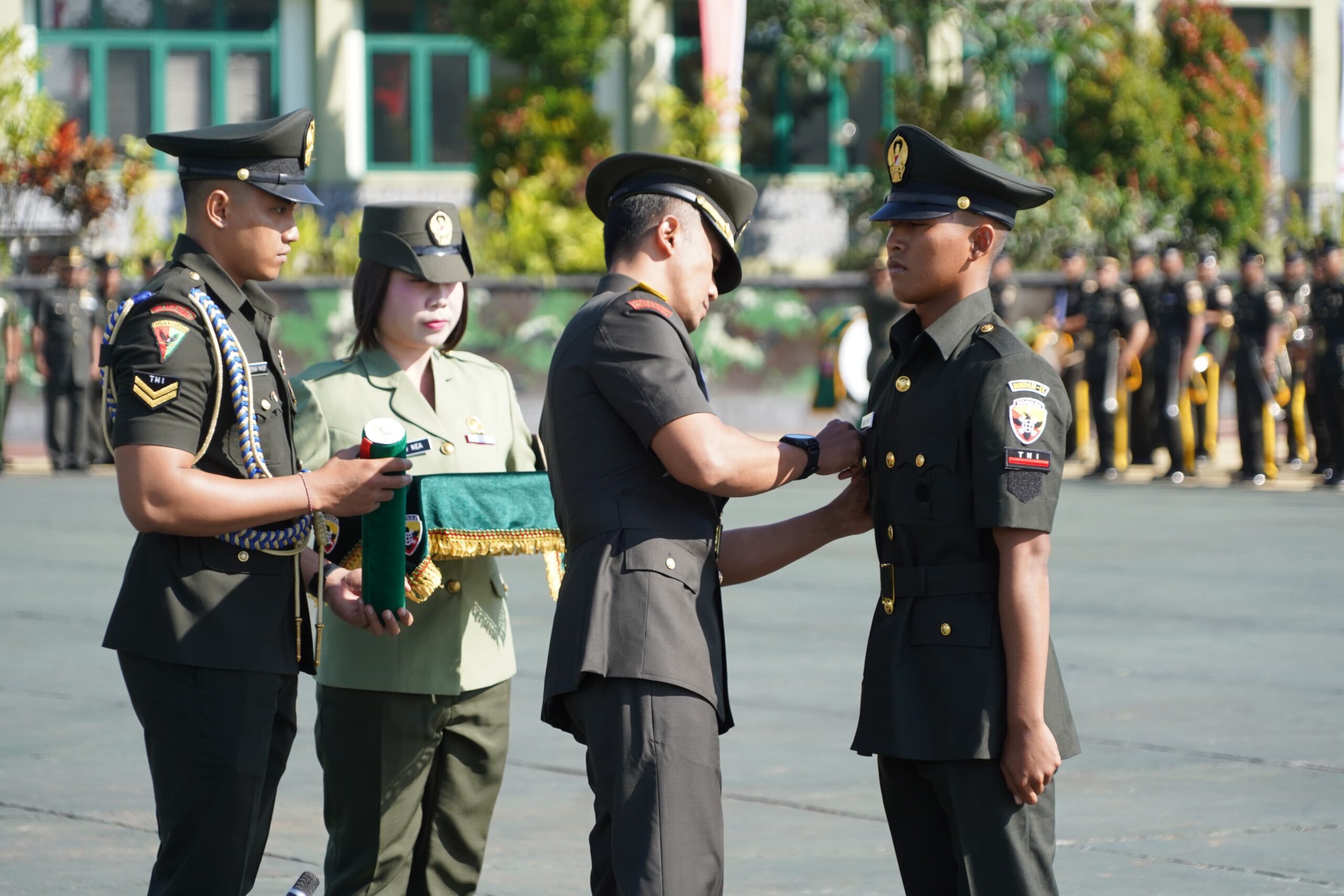 Pangdam IX/Udayana Tutup Dikma Tamtama TNI AD TA. 2024