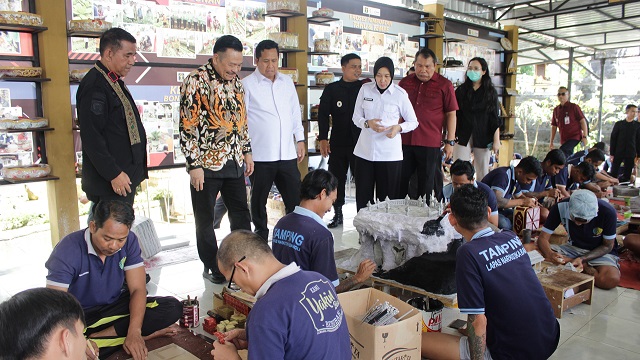 Lebih Humanis, Kunker Wamenko Bidang Hukum, HAM, Imigrasi dan Pemasyarakatan RI ke Lapas Narkotika Bangli