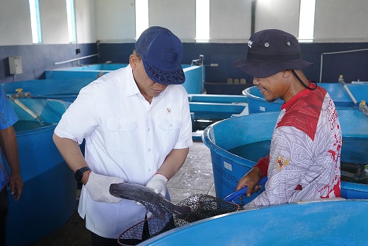 Jaga Gizi, KKP Tingkatkan Mutu Budi Daya Ikan