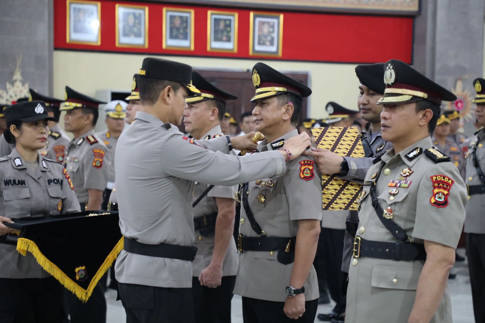 Kapolda Bali Pimpin Sertijab PJU Polda Bali dan Kapolres Jajaran