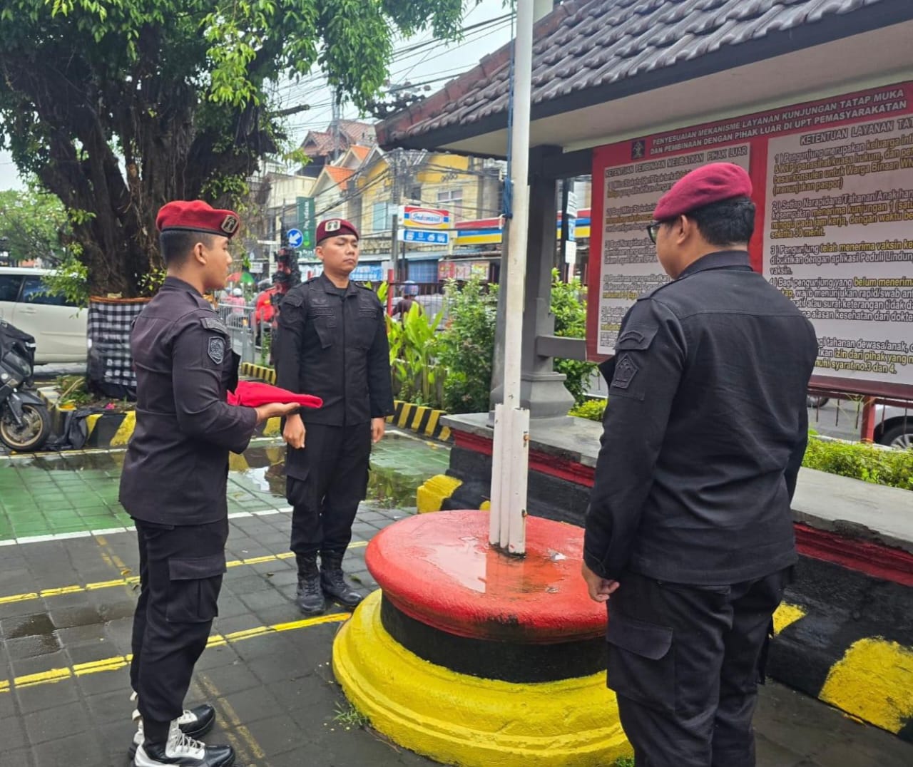 Lapas Kerobokan Kibarkan Merah Putih Setiap Pagi, Wujud Cinta Tanah Air