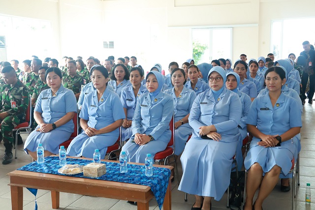 Danlanud I Gusti Ngurah Rai Harap Prajurit Lanud Terapkan Komunikasi Harmonis di Keluarga