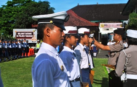 Angka Kecelakaan Tinggi, Polres Tabanan Giatkan PKS