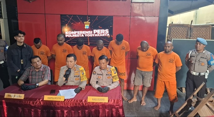 Polresta Yogyakarta Tangkap 7 Pelaku Penganiayaan terhadap Dua Santri