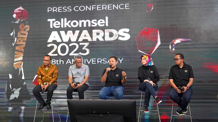 Maknai Perjalanan 28 Tahun Penggerak Ekosistem Digital, Telkomsel Awards 2023 Berikan Apresiasi Talenta Kreatif