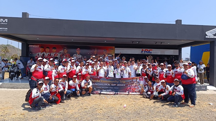 Dua Komunitas Honda Bali Dapat Golden Tiket Untuk Trip GP Mandalika