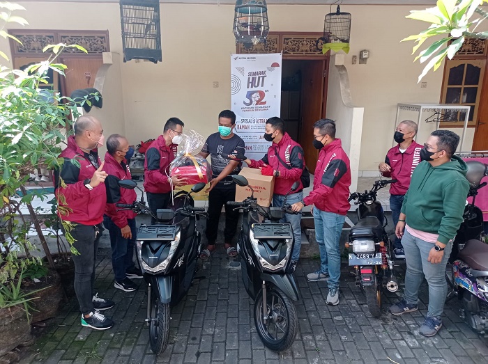 Konsumen Loyal Honda di Bali Raih Kejutan di HUT ke-52 Astra Motor