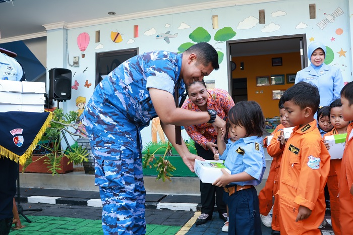 Makan Bergizi Gratis, Danlanud Ngurah Rai Kolonel Trinanda Hasan: Kami Inisiasi Lebih Awal