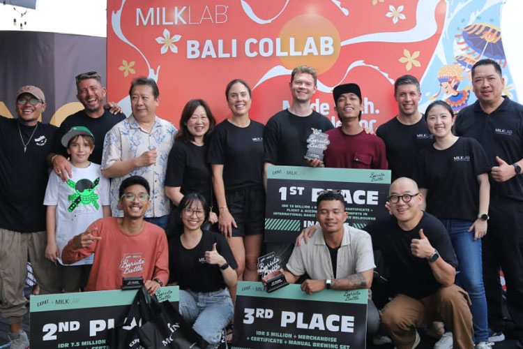 MILKLAB Sambut Komunitas Kopi di Bali, Gelar Final Barista Battle dan Café Collab