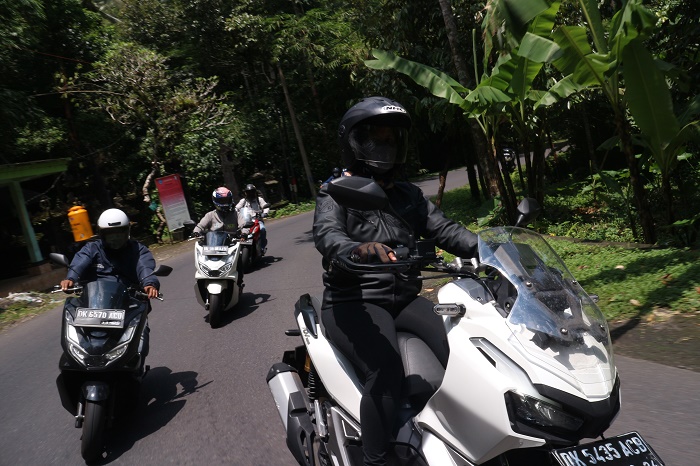 Media-Blogger Fun Touring, Jelajahi Keindahan Bali dan Jajal Performa Vario160