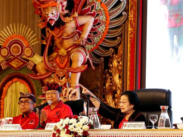 Dua Jam Berpidato, Megawati Instruksikan Kader PDIP Bali Kerja Keras Turun ke Bawah