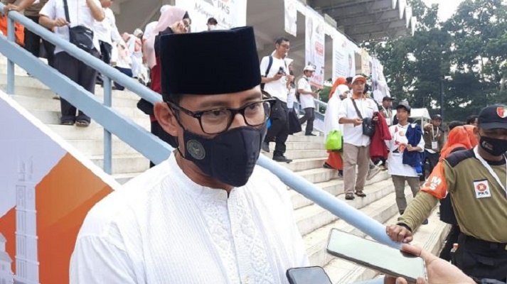 Ditawari Bergabung ke PKS, Sandiaga Uno Lemparkan Senyum