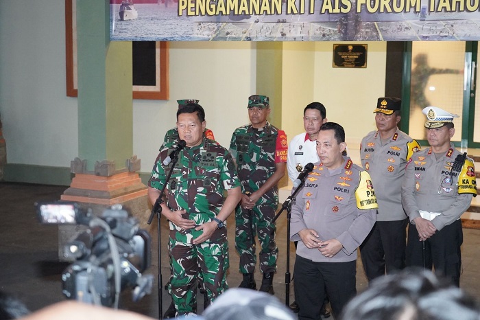 Panglima Laksamana TNI Yudo Margono Yakin Sinergitas TNI Polri Dukung Keamanan dan Kelancaran KTT AIS Forum di Bali