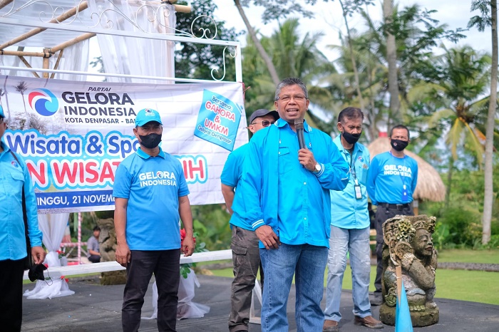 Konsolidasi di Taman Wisata Gerih, Mudjiono: Kader Gelora Harus Menyapa Masyarakat