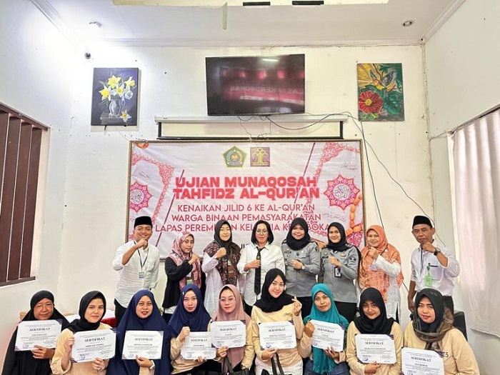 Gandeng Kemenag Denpasar, LPP Kerobokan Lakukan Pembinaan Agama Islam bagi Napi Perempuan
