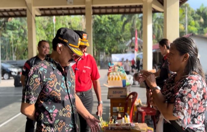 Pengendalian Inflasi Jelang Hari Raya Galungan Kuningan, Pemkab Karangasem Gelar Pasar Murah