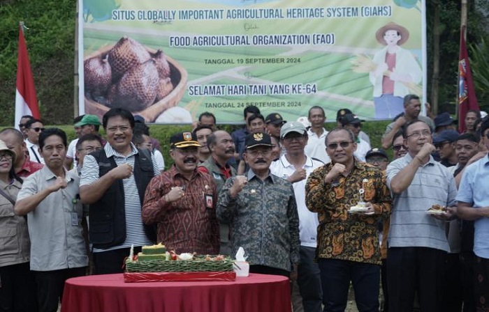 Dihadiri Perwakilan FAO Indonesia dan Timor Leste, Plt Bupati Karangasem Buka Rapat Koordinasi Teknis GIAHS