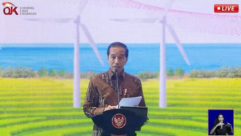 OJK Luncurkan TKBI, Presiden Jokowi: Inisiatif Keuangan Hijau Seimbangkan Ekonomi Lingkungan dan Inklusivitas