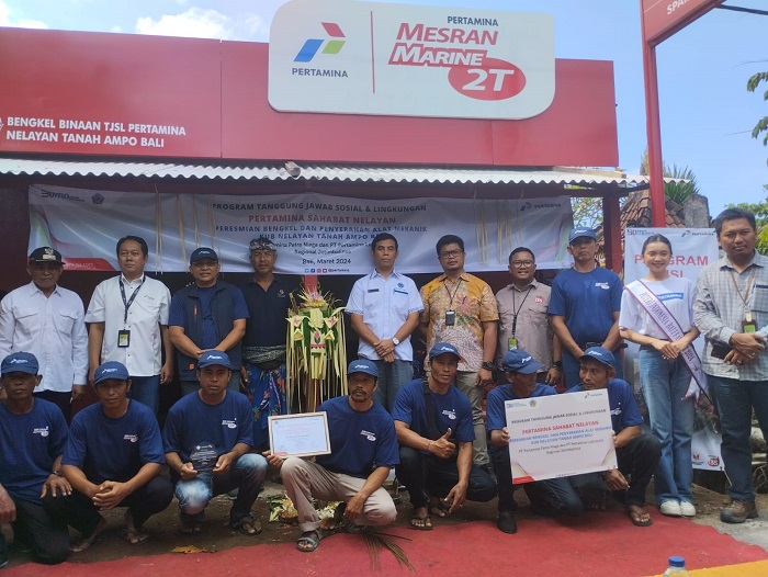 Program Pemberdayaan Pertamina, Nelayan Tanah Ampo Semakin Mandiri Memperbaiki Kerusakan Mesin Kapal