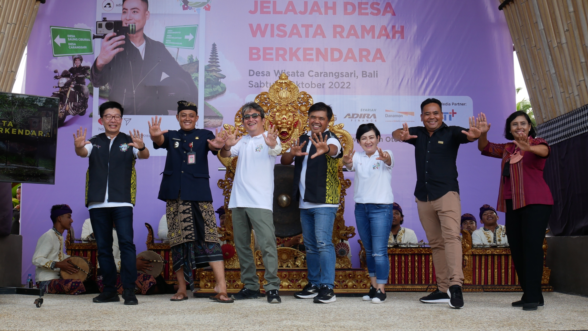 Resmikan Desa Wisata Ramah Berkendara di Bali, Kemenparekraf Apresiasi Adira Finance Kembangkan Pariwisata-UMKM