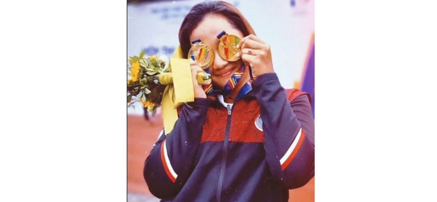 Mahasiswi UNDIP Rezza Octavia Borong Dua Medali Emas SEA Games 2021