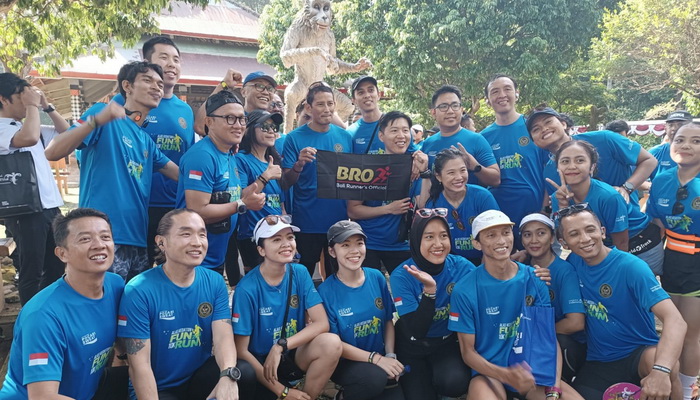 Sandiaga Uno Ikut Alas Kedaton Fun Run dan Narasumber Kelana Nusantara di Tabanan