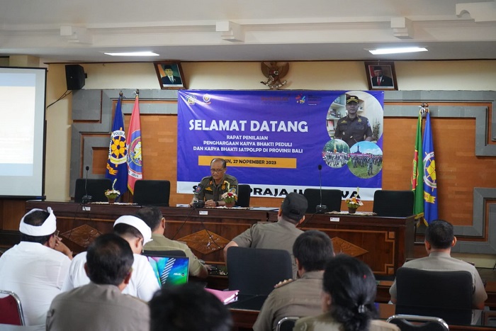 Satpol PP Bali Mantapkan Usulan Penilaian Penghargaan Karya Bhakti Tahun 2024