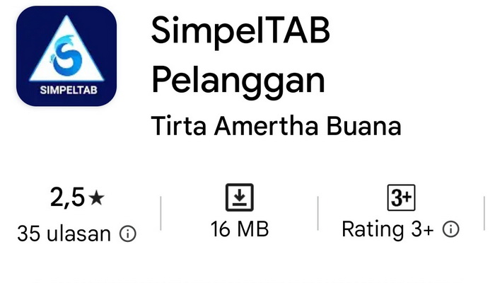 Perumda TAB Tabanan Imbau Pelanggan Manfaatkan SimpelTAB