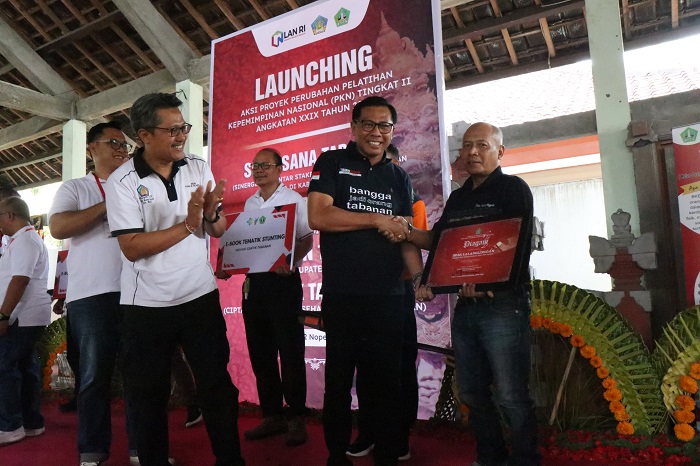 Launching Inovasi Proyek Perubahan PKN Tingkat II Kabupaten Tabanan 