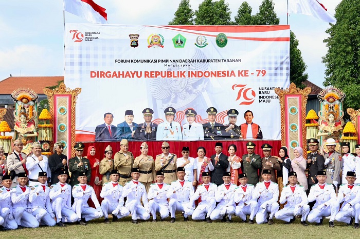 Semangat Pahlawan dan Kesenian yang Memukau Semarakkan HUT RI ke-79 di Tabanan