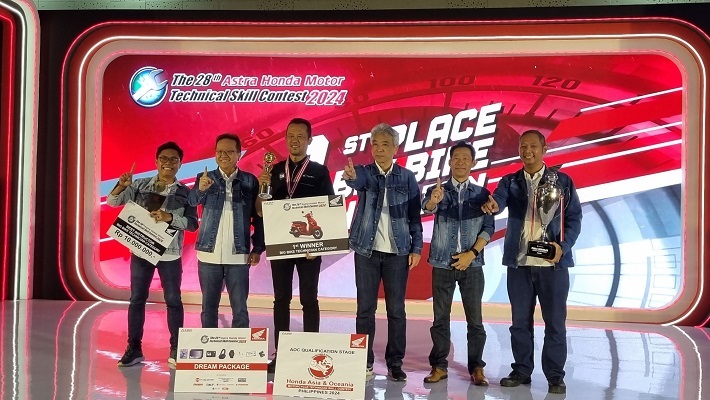 Dua Teknisi Astra Motor Bali Persembahkan Juara di AHM-TSC 2024