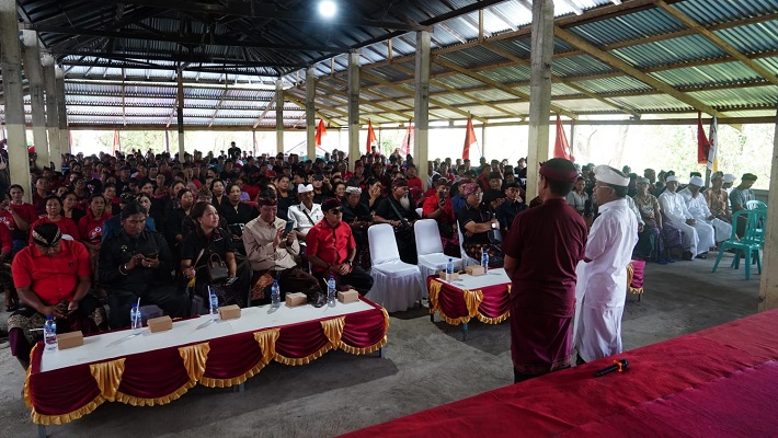 Kerendahan Hati Koster, Selalu Minta Maaf Telah Menyita Waktu Krama Bali saat Kampanye Pilkada