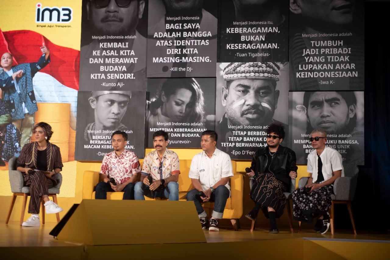 IM3 Hadirkan Kampanye ‘Menjadi Indonesia’ Kolaborasi Musisi Lintas Genre