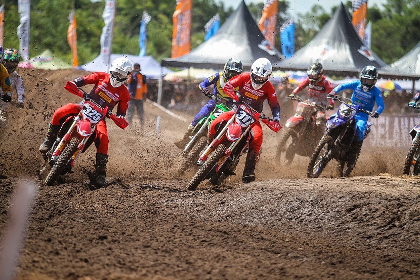 Dua Crosser Astra Honda Berhasil Puncaki Dua Klasemen Teratas IndoMX National Championship