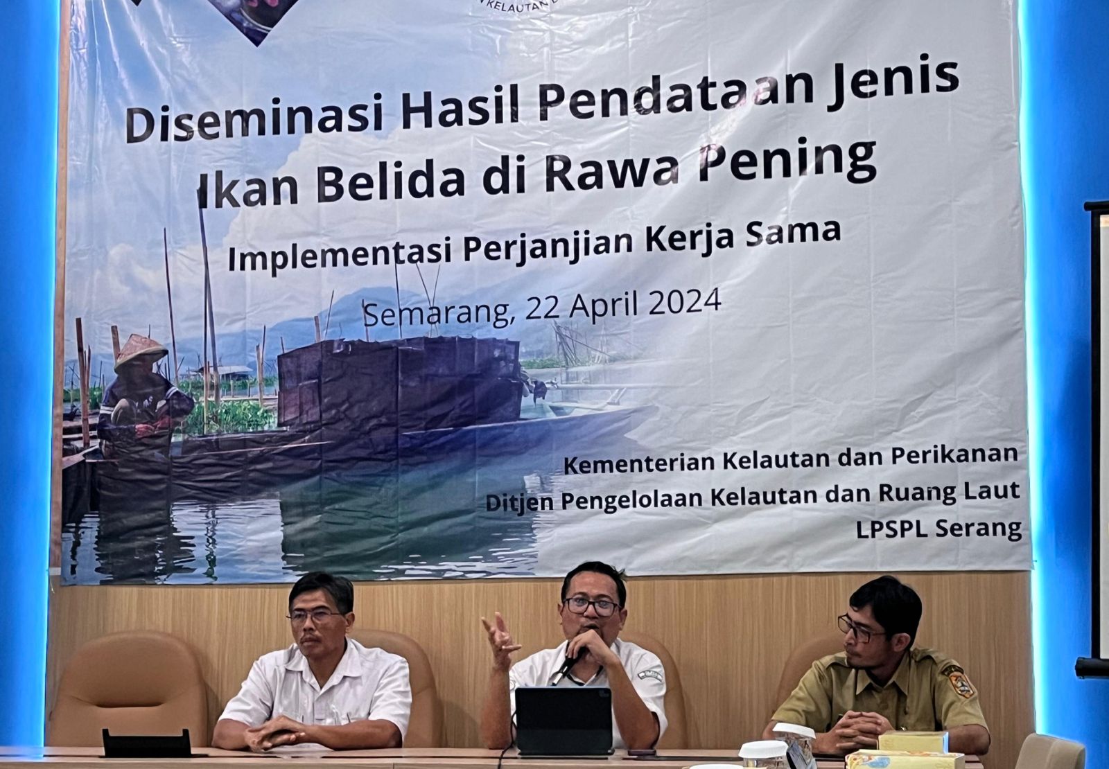 KKP Lakukan Pendataan Populasi Ikan Belida Melalui Loka Pengelolaan Sumberdaya Pesisir dan Laut (LPSPL)