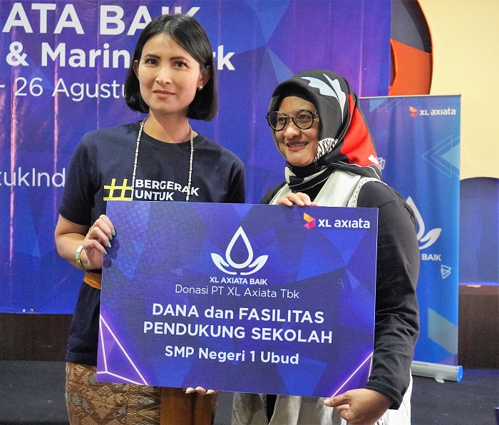 Aksi Sosial ‘XL Axiata Baik’, Ajarkan Pelajar di Bali Pemanfaatan Sarana Digital