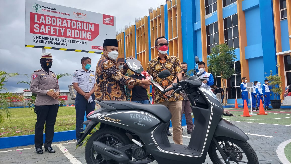 Yayasan AHM Resmikan Safety Riding Lab Astra Honda di Jawa Timur