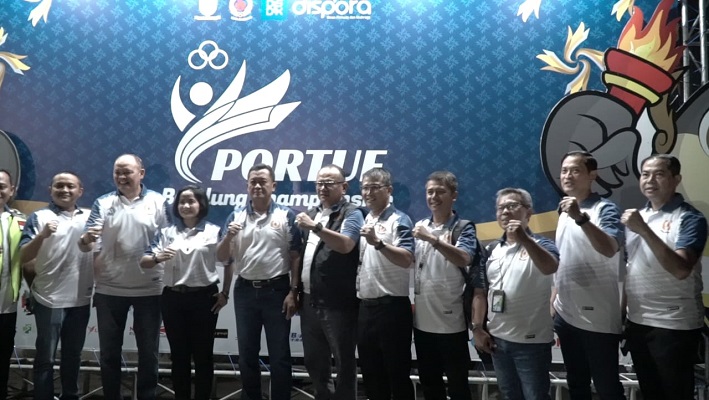 Majukan Dunia Olahraga, bank bjb Dukung PORTUE Bandung Championship