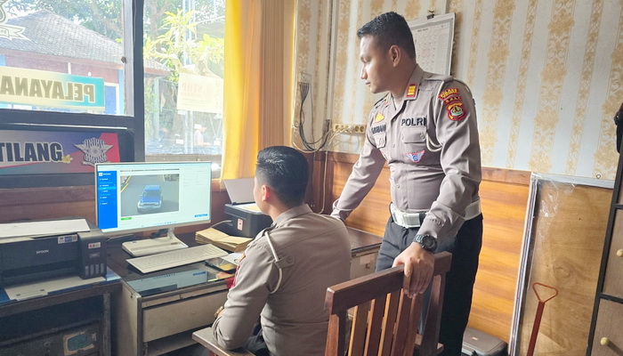 Polres Tabanan Mulai Berlakukan Tilang Elektronik