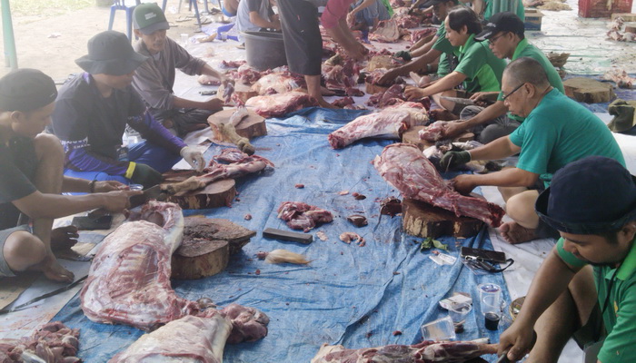 RWM Perumnas BSI Potong Hewan Kurban Sapi 15 Ekor dan Kambing 36 Ekor