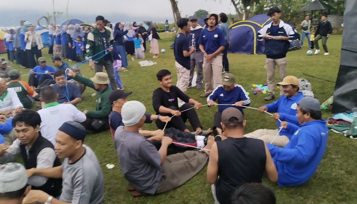 SPMAA Bali Gelar Outbond Family Gathering di Tepi Danau Beratan Bedugul