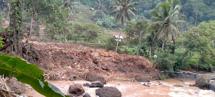 BPBD: Puluhan Rumah Warga di Sumedang Terancam Tertimbun Longsor