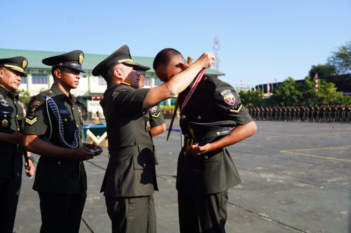 Kapendam IX/Udayana Ingatkan 235 Bintara Baru Jadi Teladan dan Jauhi Pelanggaran Hukum