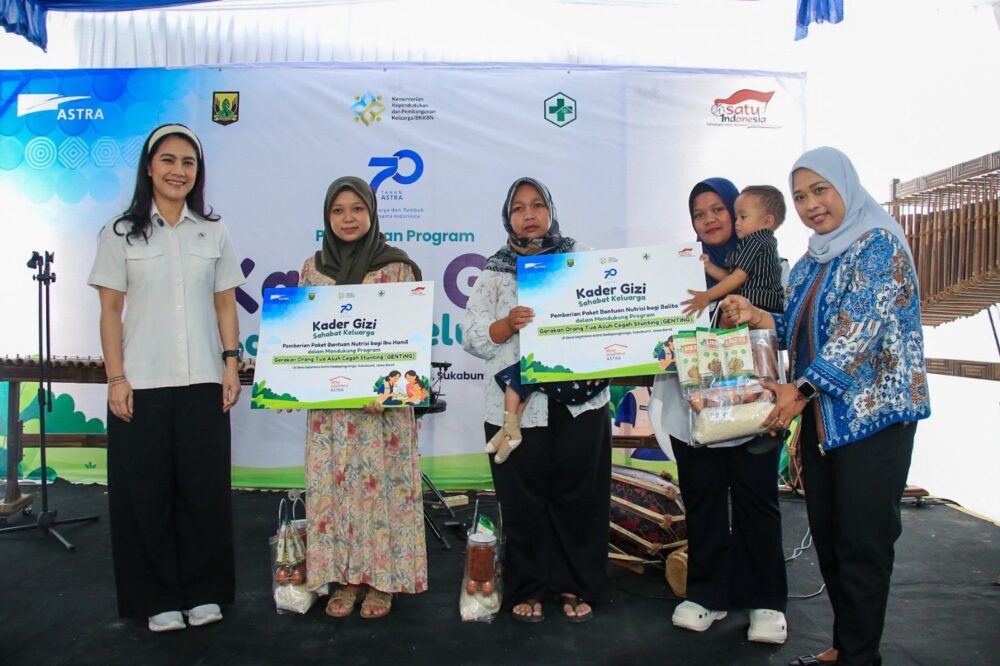 Astra dan Kemendukbangga/BKKBN Perkuat Kolaborasi Pencegahan Stunting di Sukabumi
