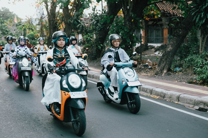Sensasi Baru Scoopy Coffee Rave, Ajang Anak Muda Bali Tampil Penuh Gaya