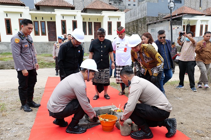 Program 3 Juta Rumah: Polri dan Pemkab Tabanan Bersinergi Bangun Hunian Layak