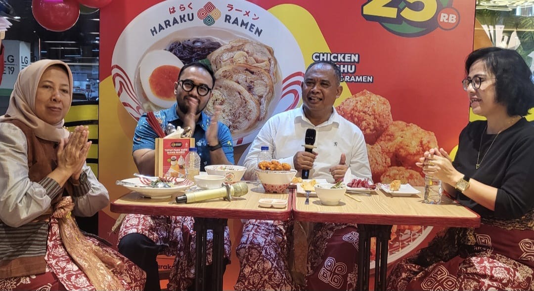 Bupati Sleman Hadiri Peresmian Gerai Pertama Haraku Ramen di Pakuwon Mall, Dorong Pertumbuhan PAD dan Investasi Aman